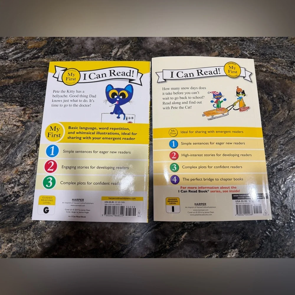 Pete the Cat Book Bundle | BRAND NEW | I Can Read My First Reading | - Picture 3 of 7